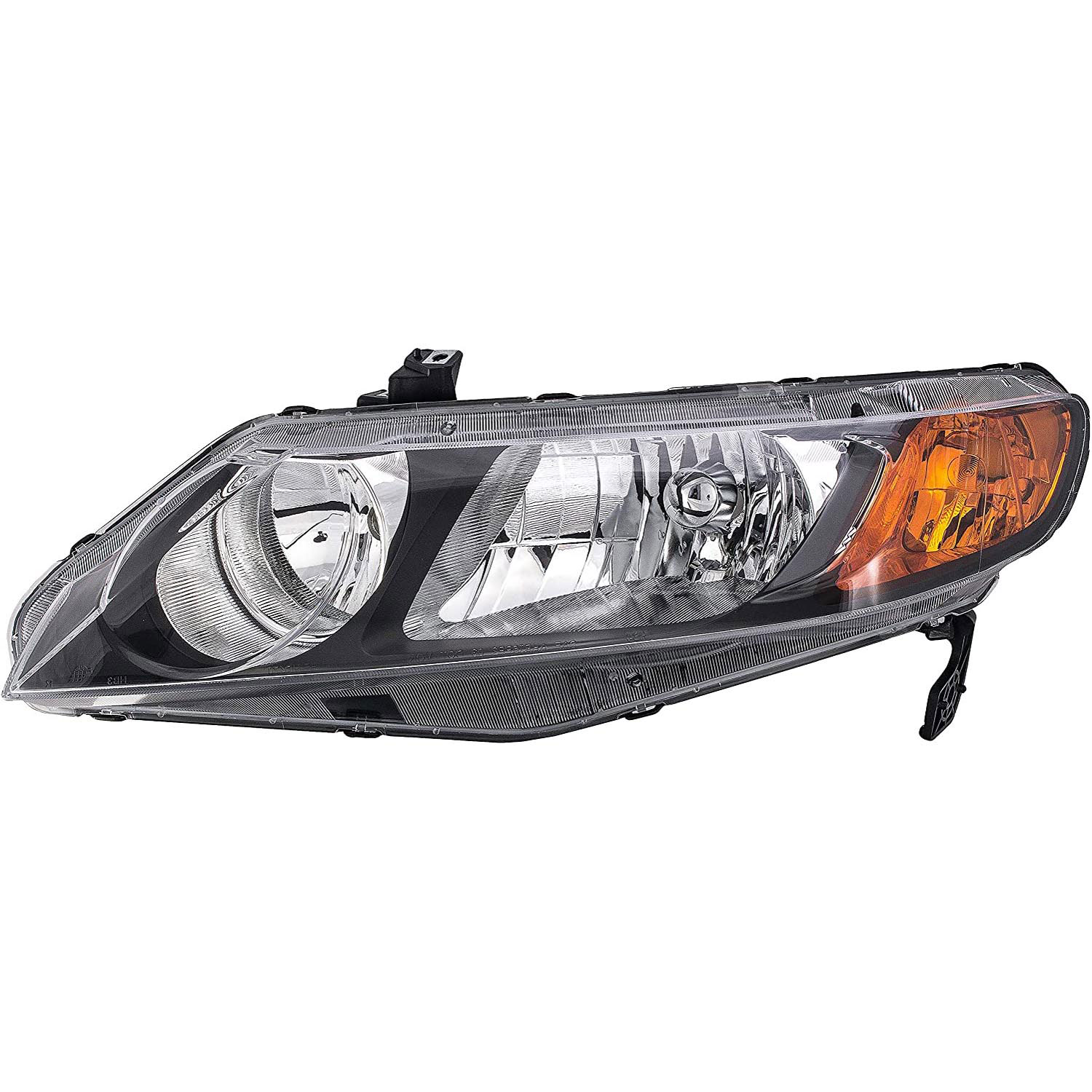 1591097 Driver Side Halogen Headlight, Without bulb(s), OE Comparable Finish