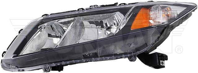 1592505 Driver Side Halogen Headlight, With bulb(s), OE Comparable Finish, Sedan
