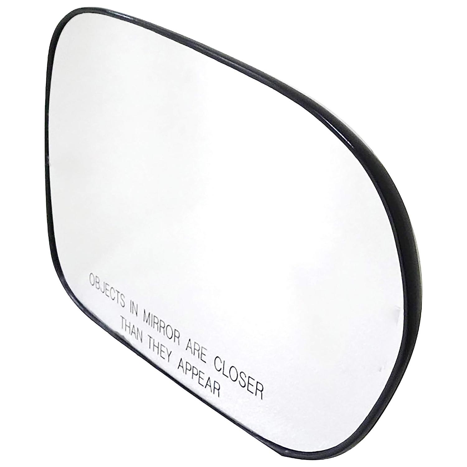 56340 Passenger Side Help Series Mirror Glass, Non-Heated, No Blind Spot Feature, Backing Plate Included