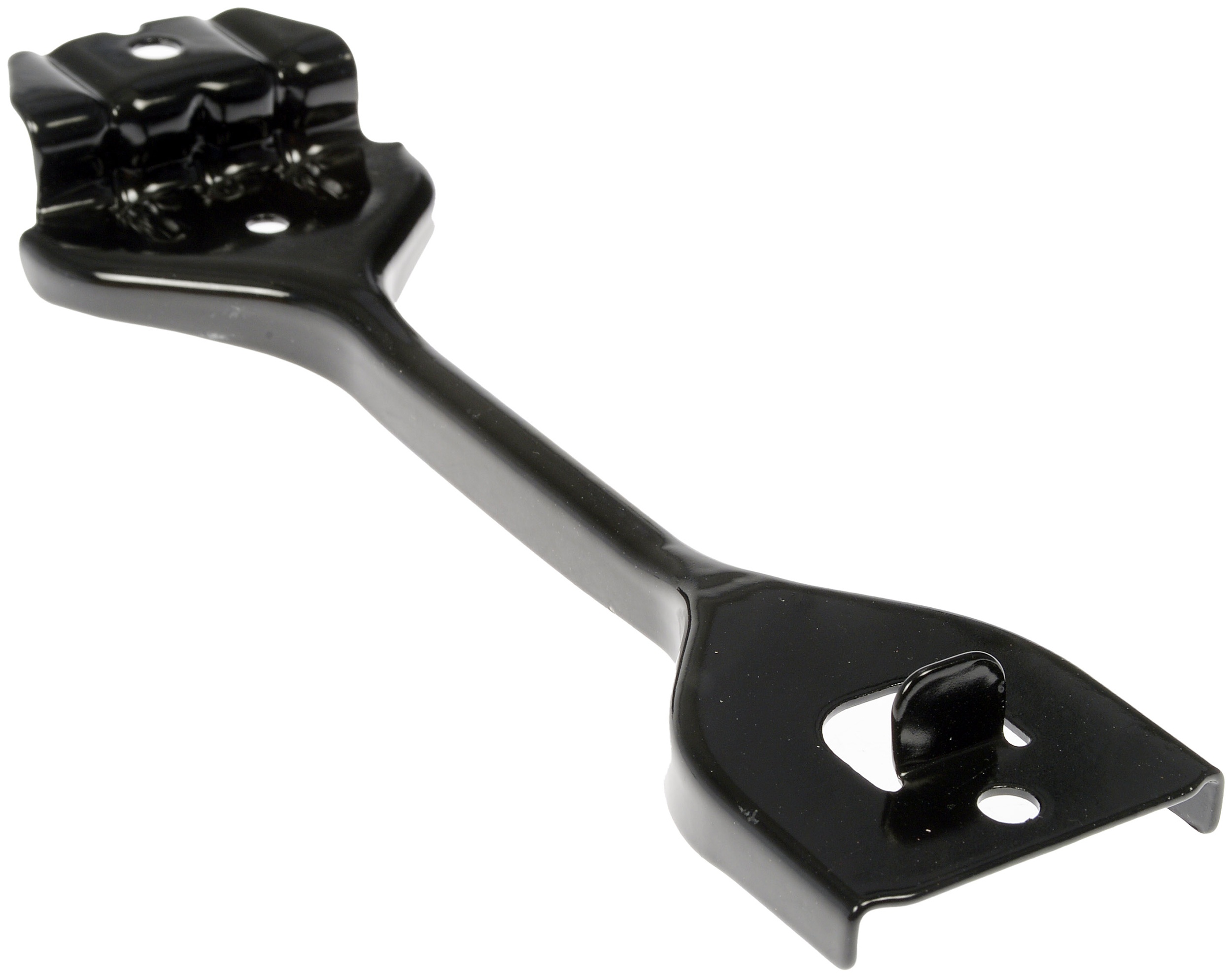 60324 Help Series Battery Hold Down - Black, Steel, Direct Fit, Sold Individually - Image 2