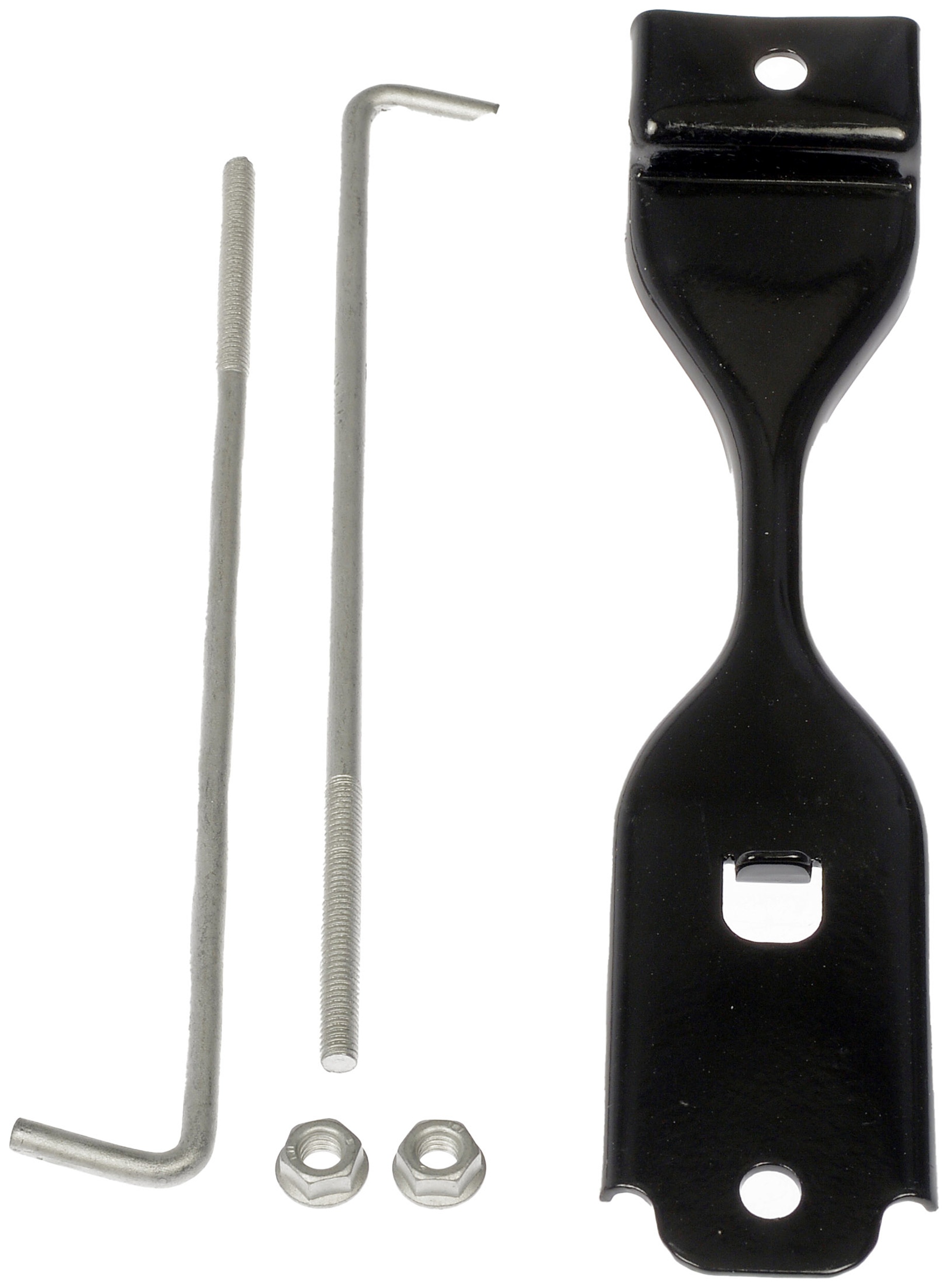 60346 Battery Hold Down - Black, Aluminum, Direct Fit, Sold Individually - Image 2