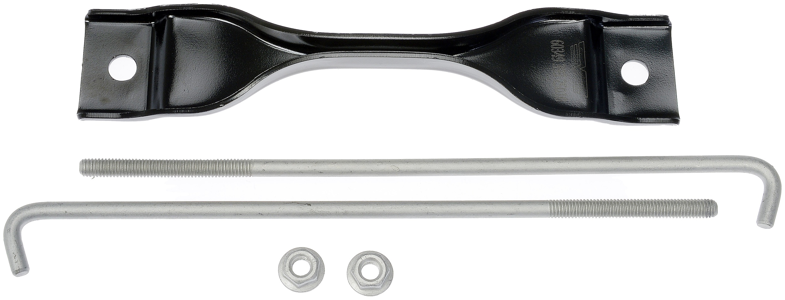 60349 Battery Hold Down - Black, Aluminum, Direct Fit, Sold Individually - Image 3