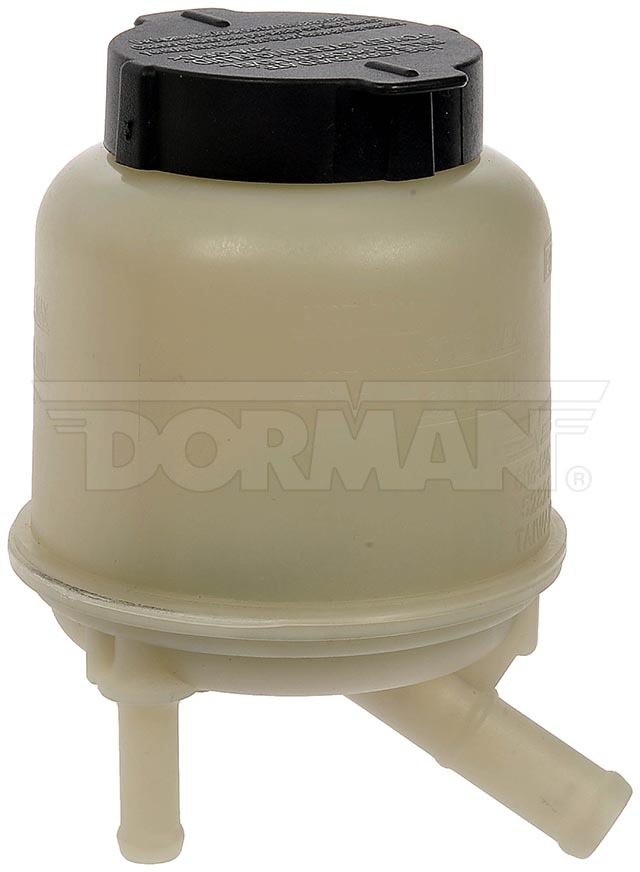 603-825 OE Solutions Series Power Steering Reservoir - Black and White, Direct Fit, Sold individually