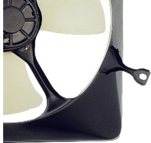 620-213 OE Replacement Radiator Fan Driver Side, Single fan, OE Solutions Series - Image 3