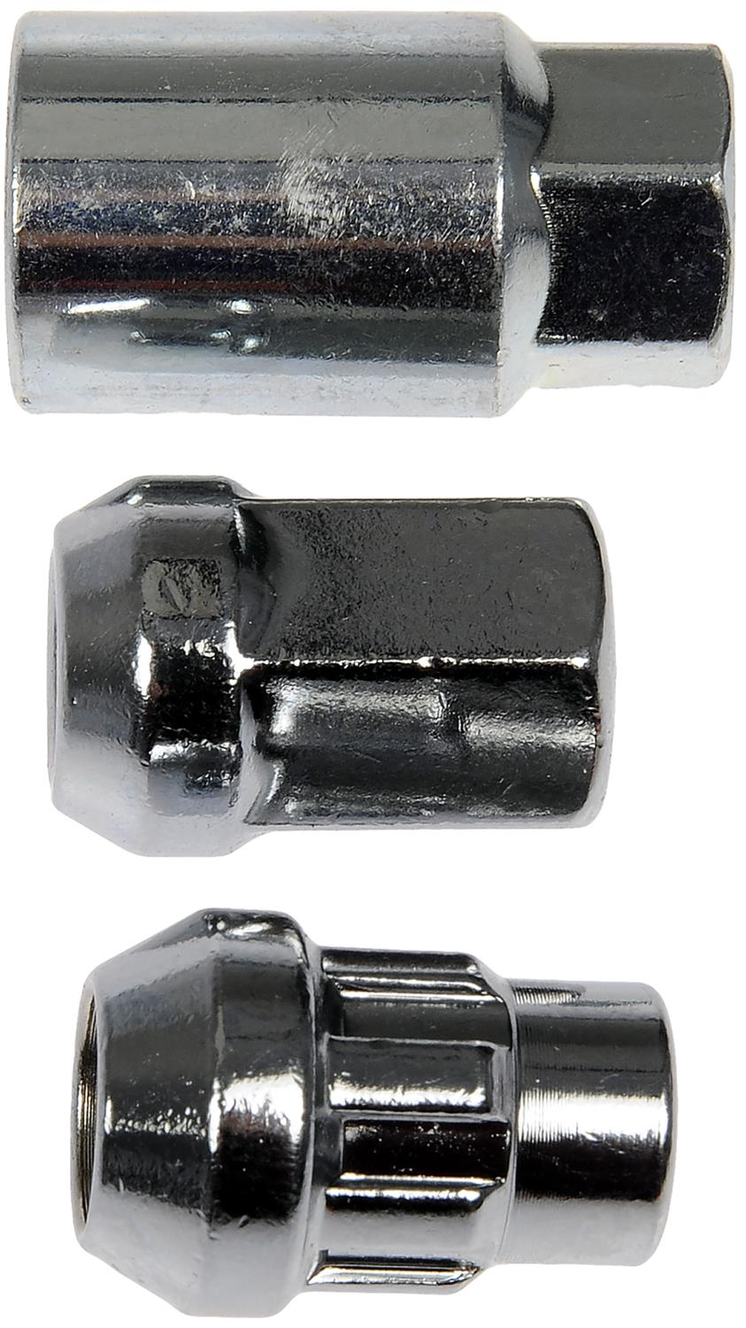 713-475 AutoGrade Series Lug Nut - Chrome, Carbon Steel, Acorn, M12-1.25 Direct Fit, Set of 16 - Image 2