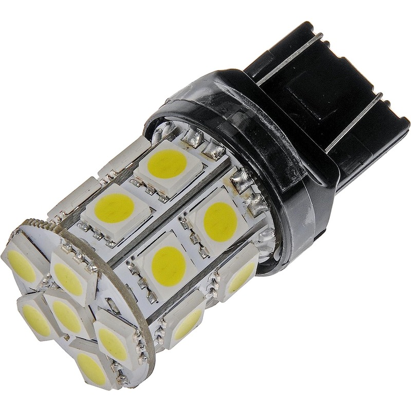 7443W-SMD Brake Light, Tail Light, Side Marker Light, Turn Signal Light, Daytime Running Light LED Bulb - Direct Fit, Sold Individually