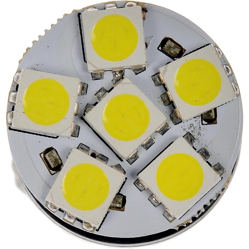 7443W-SMD Brake Light, Tail Light, Side Marker Light, Turn Signal Light, Daytime Running Light LED Bulb - Direct Fit, Sold Individually - Image 2