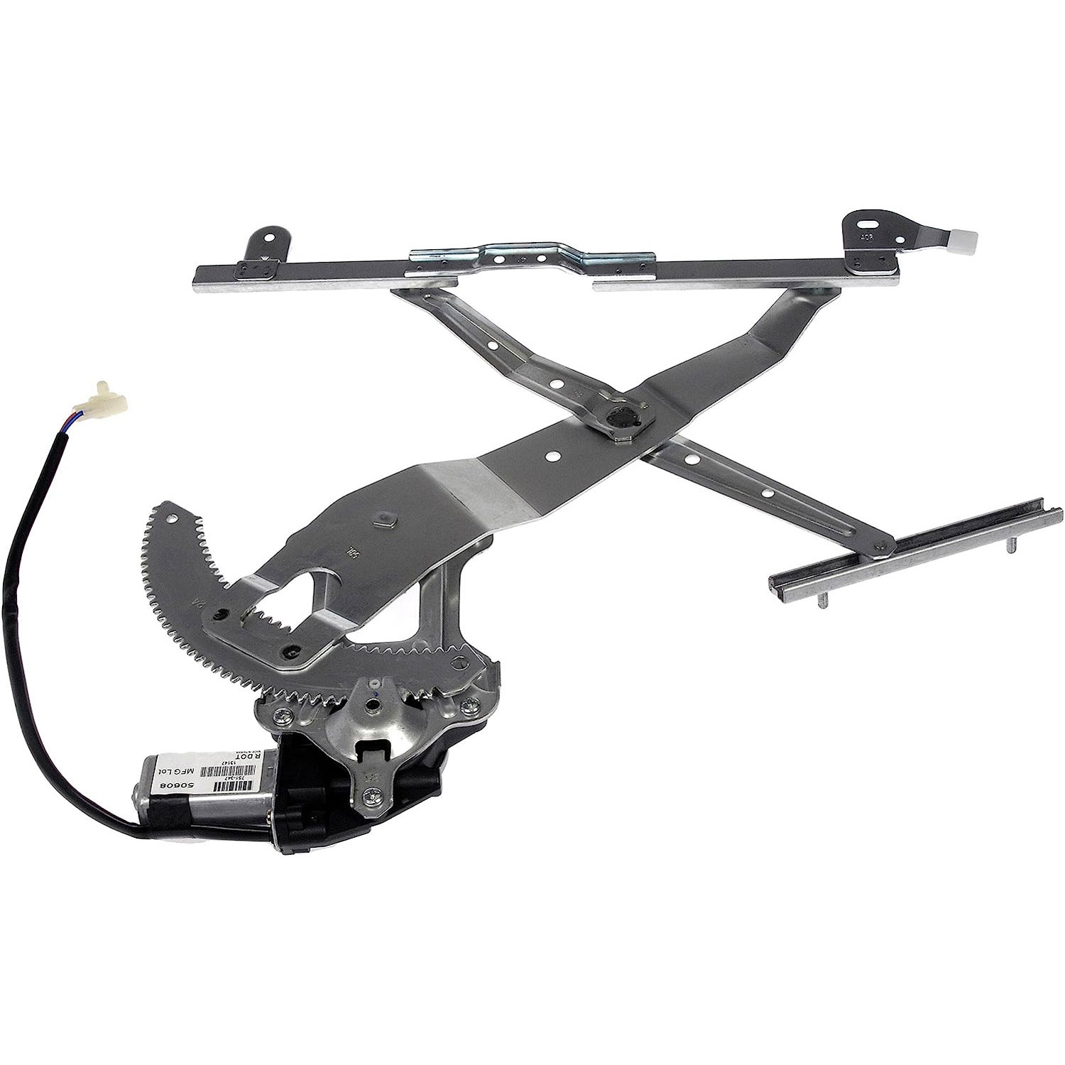 751-347 Sedan Front, Driver Side OE Solutions Series Power Window Regulator, With Motor