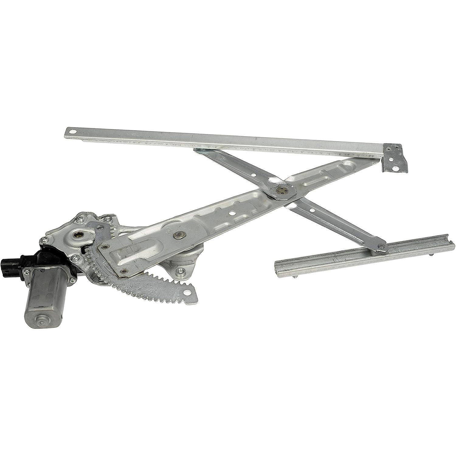751-744 Sedan Front, Passenger Side OE Solutions Series Power Window Regulator, With Motor