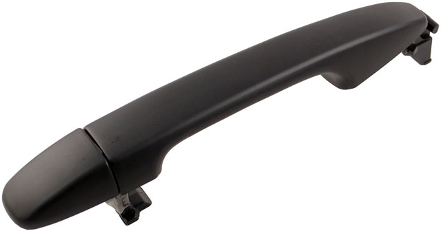79805 Front, Passenger Side Smooth Black Exterior Door Handle, Without Key Hole, Help Series