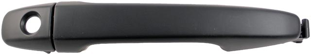 79806 Front, Driver Side Smooth Black Exterior Door Handle, With Key Hole, Help Series - Image 2