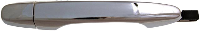 79817 Front, Passenger Side Chrome Exterior Door Handle, Without Key Hole, Help Series - Image 2
