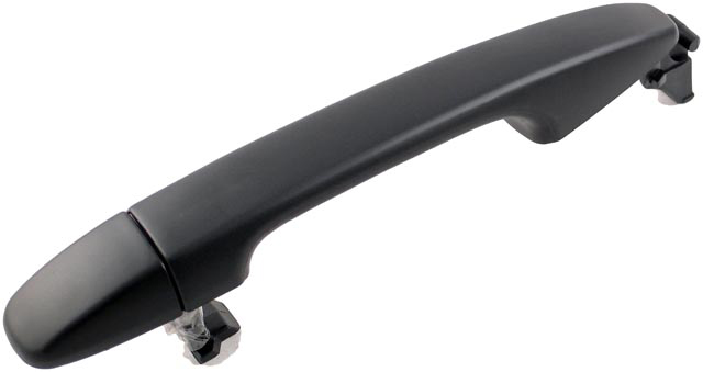81207 Rear, Driver or Passenger Side Smooth Black Exterior Door Handle, Without Key Hole, Help Series