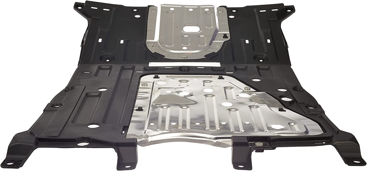 927-803 Front, Driver or Passenger Side, Center, Lower Engine Splash Shield, OE Solutions Series - Image 2