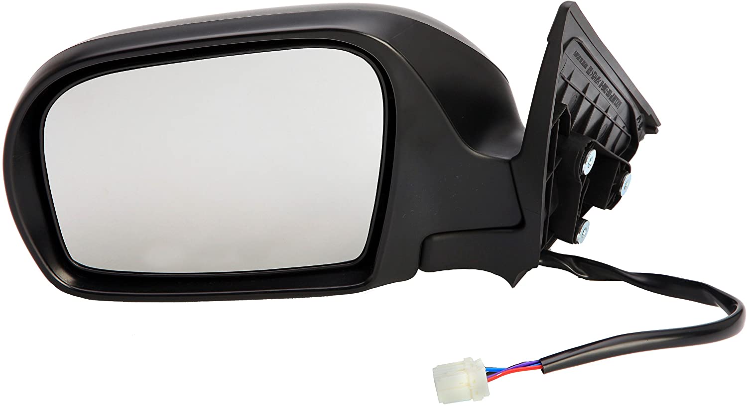 955-803 Driver Side Mirror, Power Adjust, Non-Heated, Power Folding, Gray, No Signal Light, No Memory, No Auto-Dim