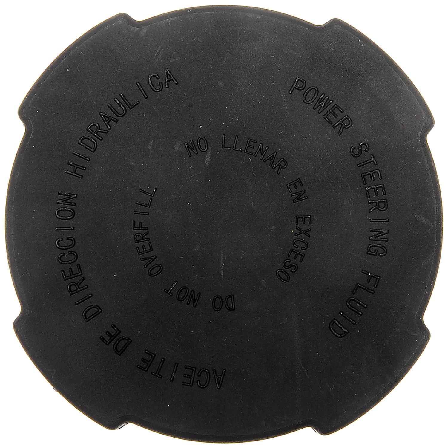 99979CD Help Series Power Steering Reservoir Cap - Black, Plastic, Sold individually - Image 2