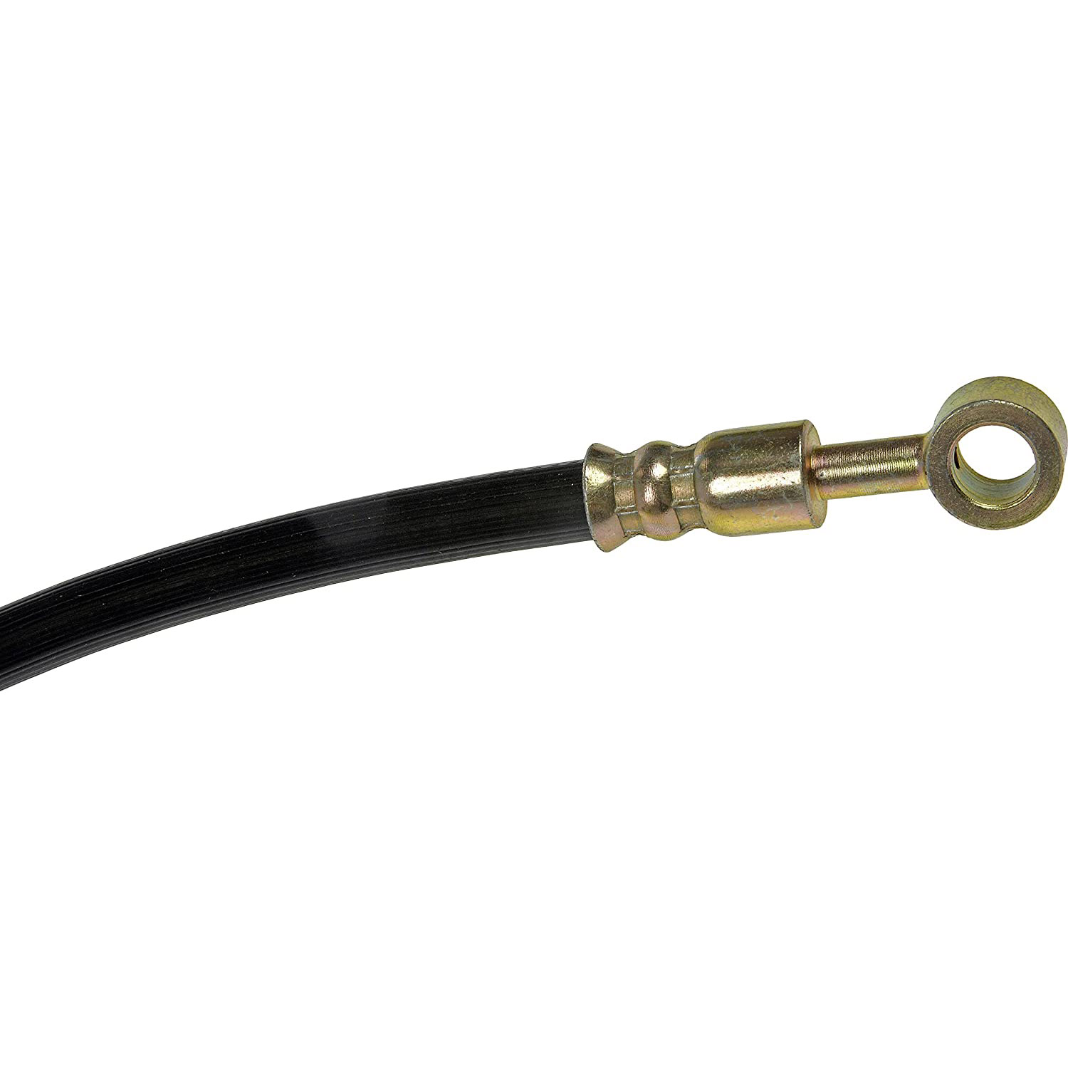H621561 Front, Driver Side First Stop Series Brake Line, Metal and Rubber - Image 2