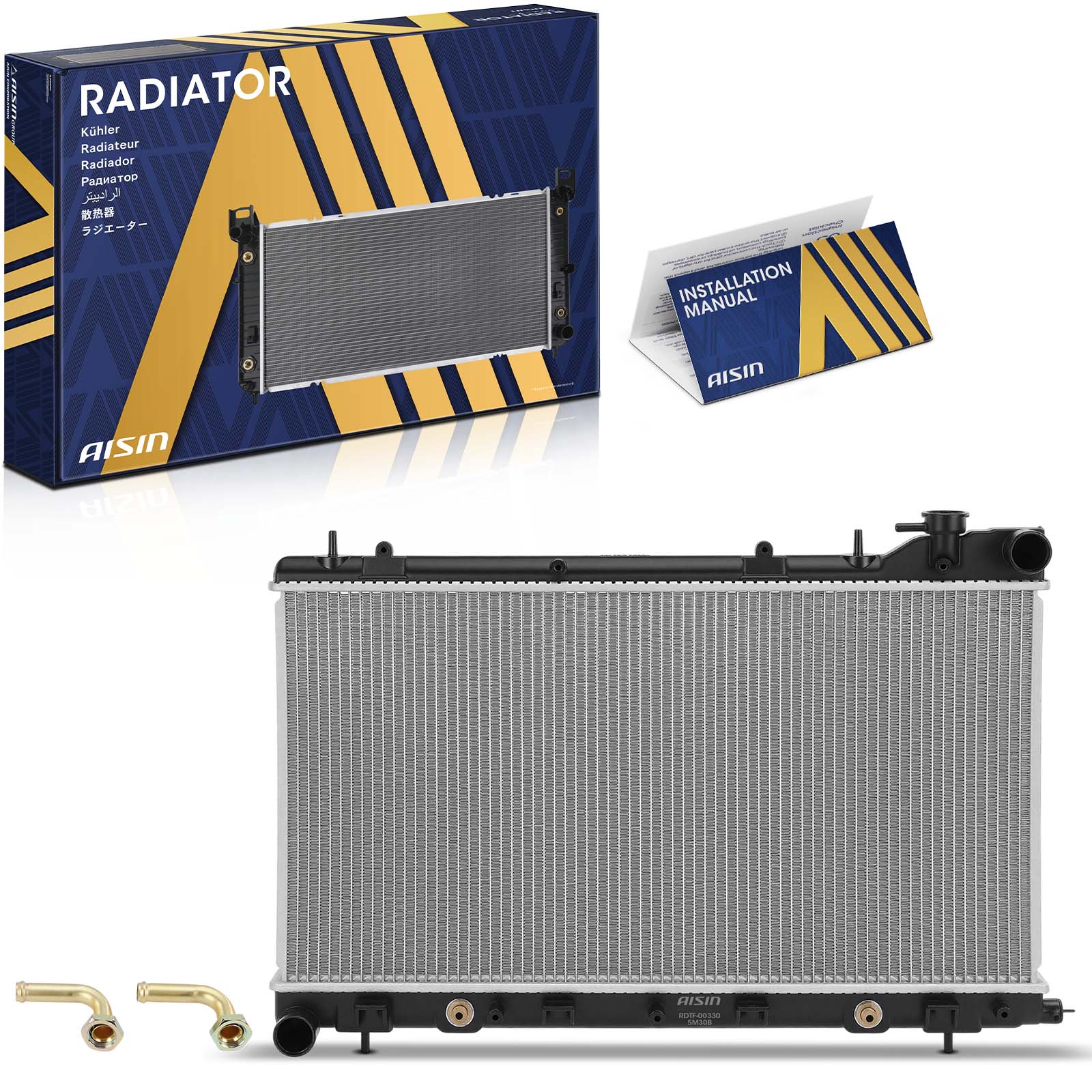 RDTF-00330 Radiator, 2.5L, 4Cyl