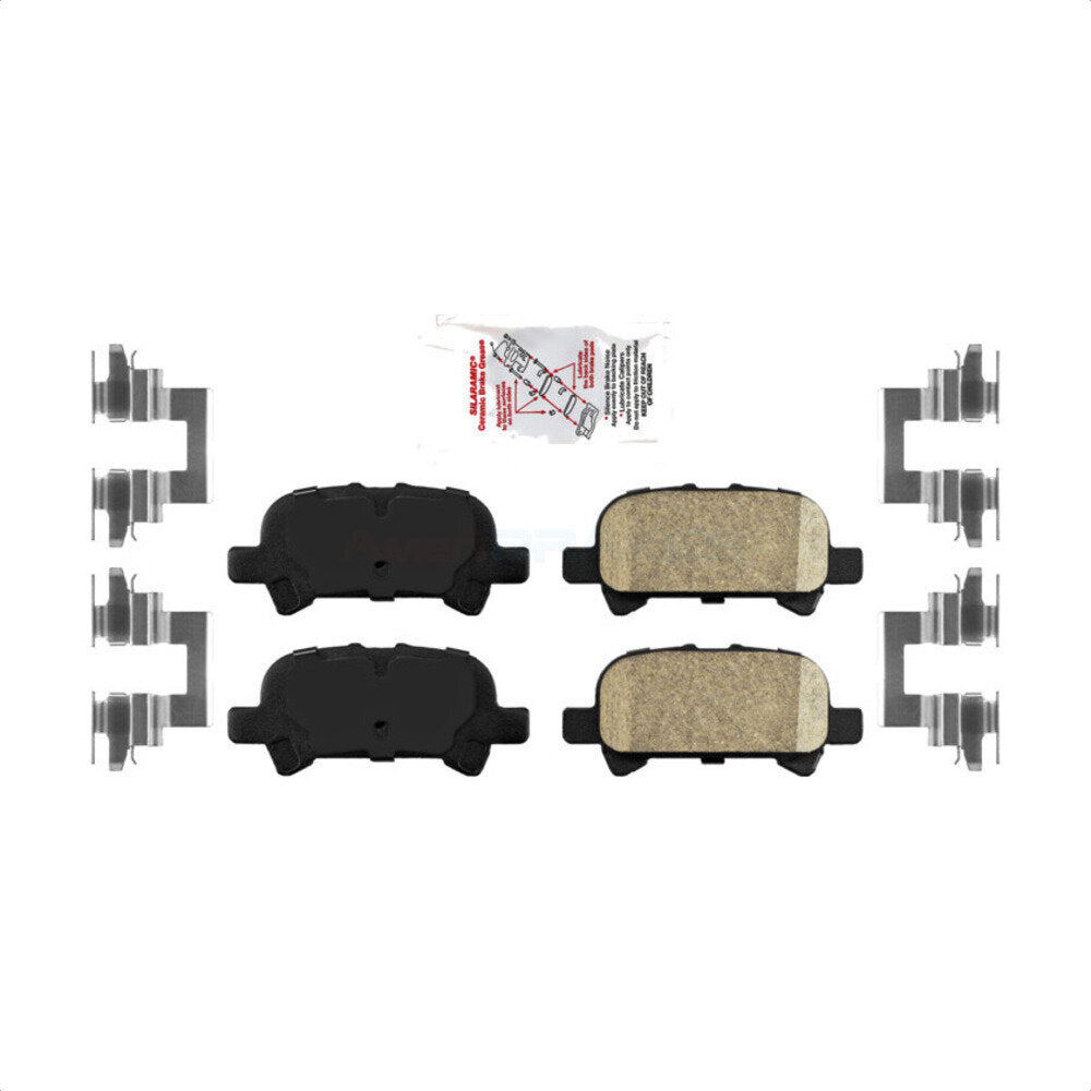 Rear Ceramic Disc Brake Pads NWF-PRC828 For Toyota Camry Solara Avalon