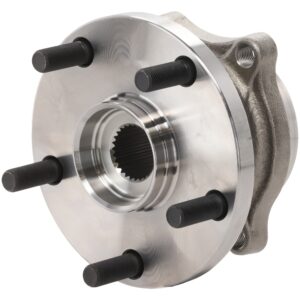 Rear, Driver or Passenger Side Wheel Hub, With Bearing, 5 x 4.5 in. Bolt Pattern, AWD