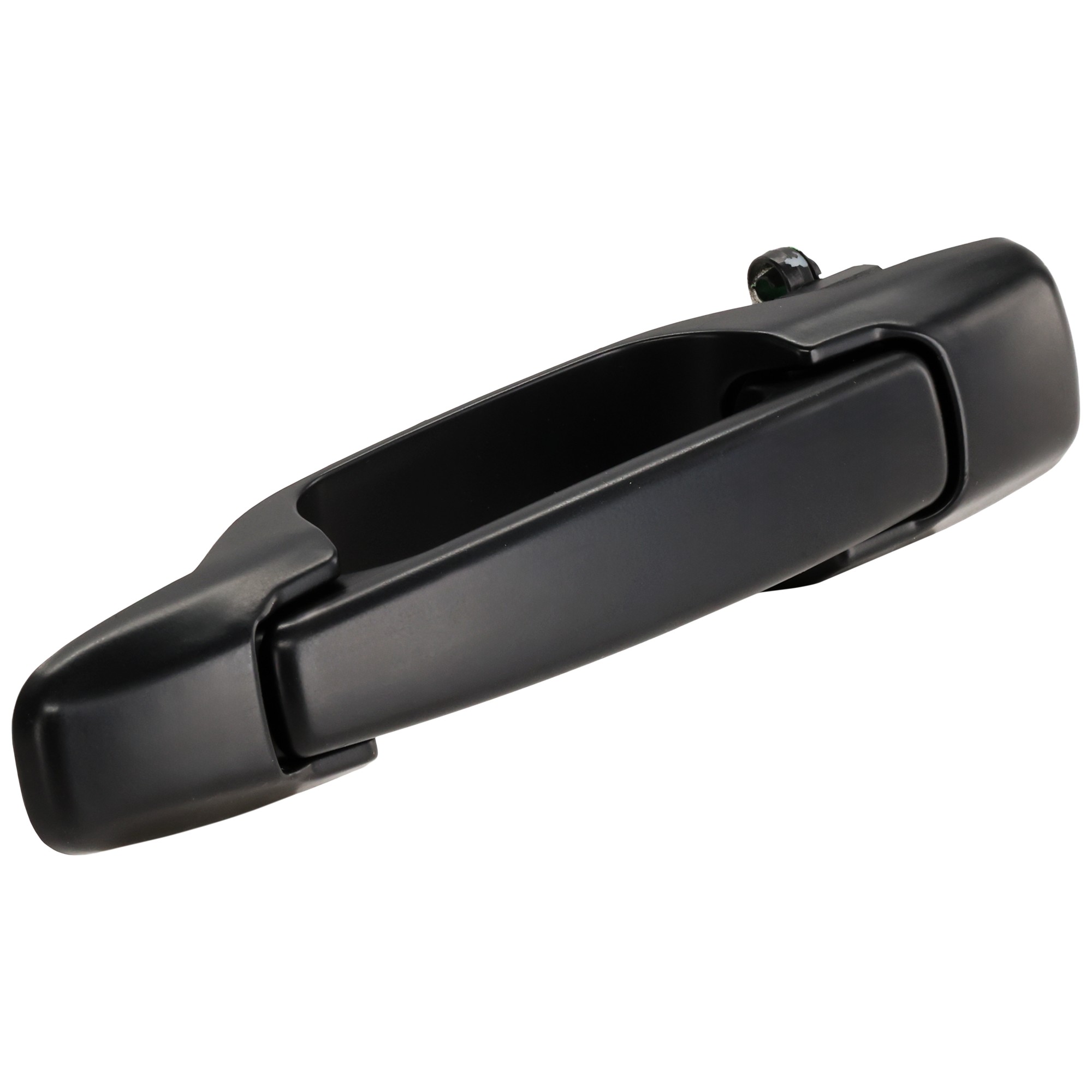 Rear, Driver Side Primed Exterior Door Handle, Without Key Hole