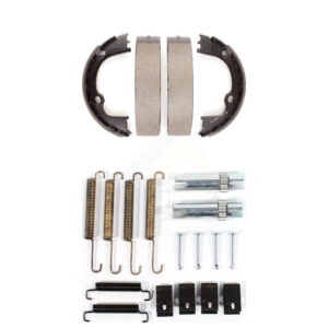 Rear Parking Brake Shoes With Hardware Kit For 2007 GMC Sierra 3500 HD