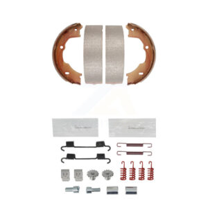 Rear Parking Brake Shoes With Hardware Kit For 2009-2012 Mercedes-Benz
