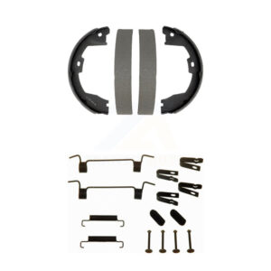 Rear Parking Brake Shoes With Hardware Kit For Ford F-350 Super Duty F