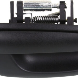 Rear, Passenger Side Textured Black Exterior Door Handle, Without Key Hole