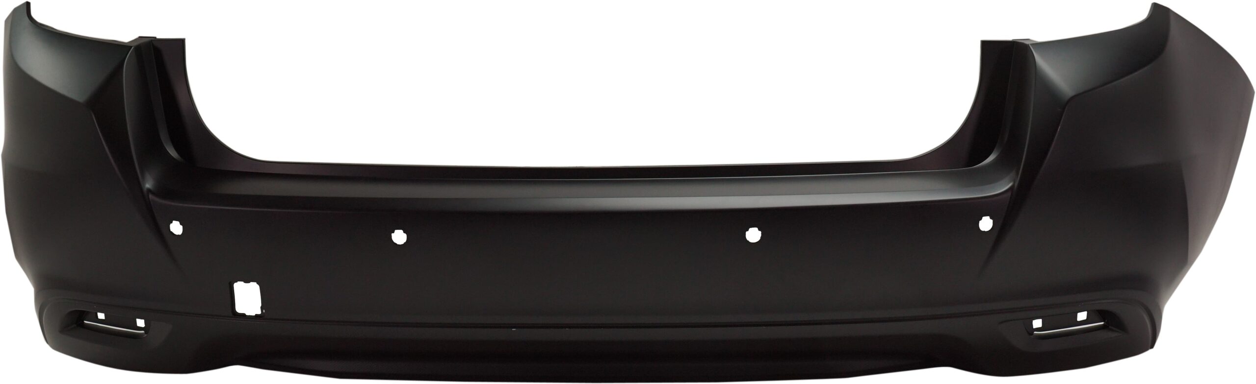 Rear Primed Bumper Cover 2.0L, 4Cyl, With parking aid sensor holes, CAPA Certified