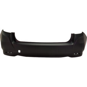 Rear Primed Bumper Cover 2.0L, 4Cyl, Without parking aid sensor holes, CAPA Certified