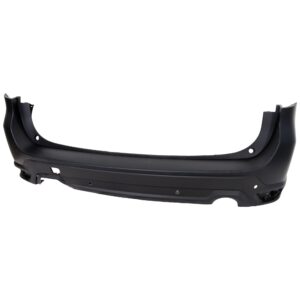 Rear Primed Bumper Cover, 4 Cyl., 2.5L Engine, CAPA CERTIFIED