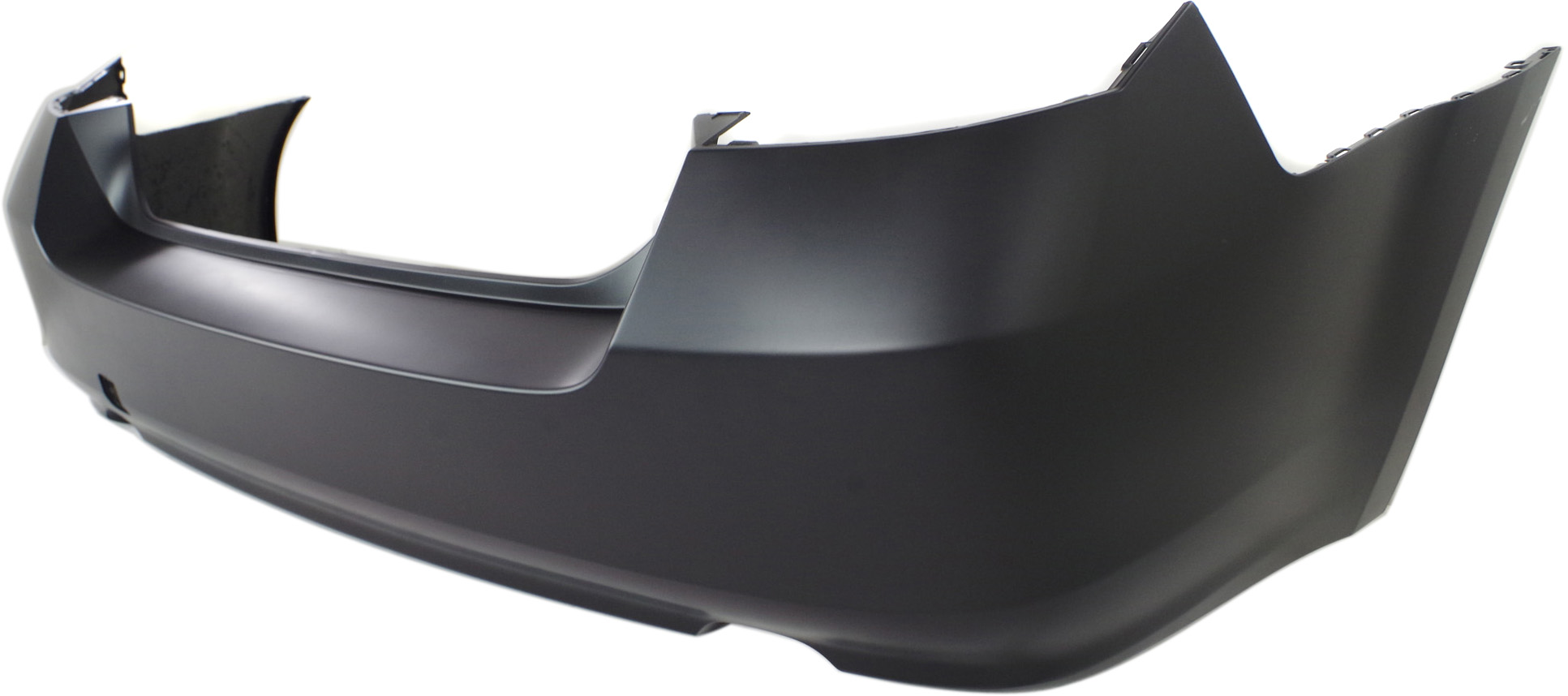Rear Primed Bumper Cover, Sedan, With Dual Exhaust Cut Outs, CAPA CERTIFIED