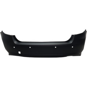 Rear Primed Bumper Cover, With Object Sensor, CAPA CERTIFIED