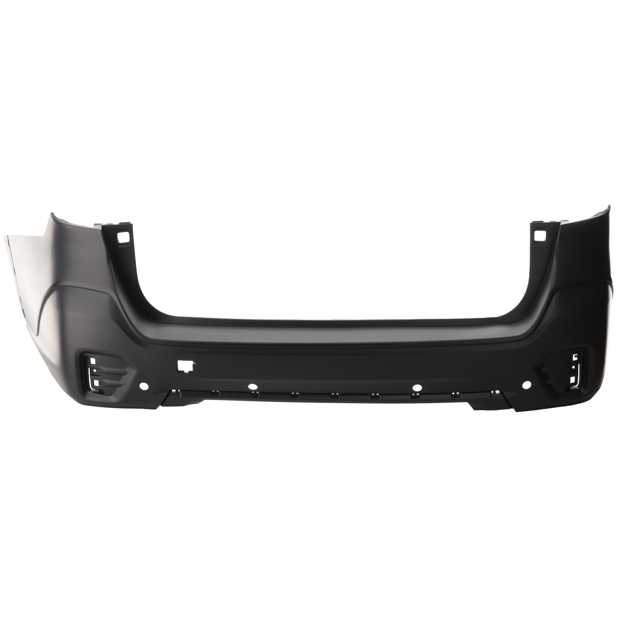Rear Primed Bumper Cover, with Object Sensor Holes