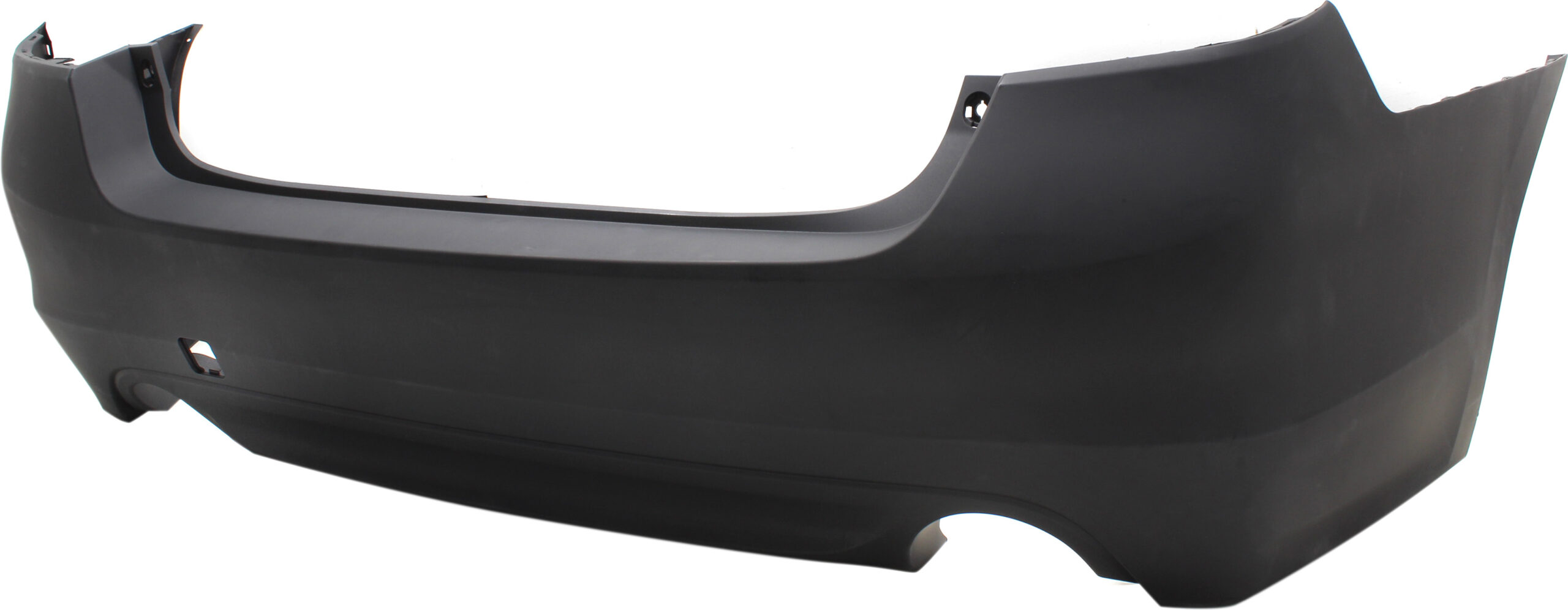 Rear Primed Bumper Cover, With Parking Aid Sensor Holes, CAPA CERTIFIED