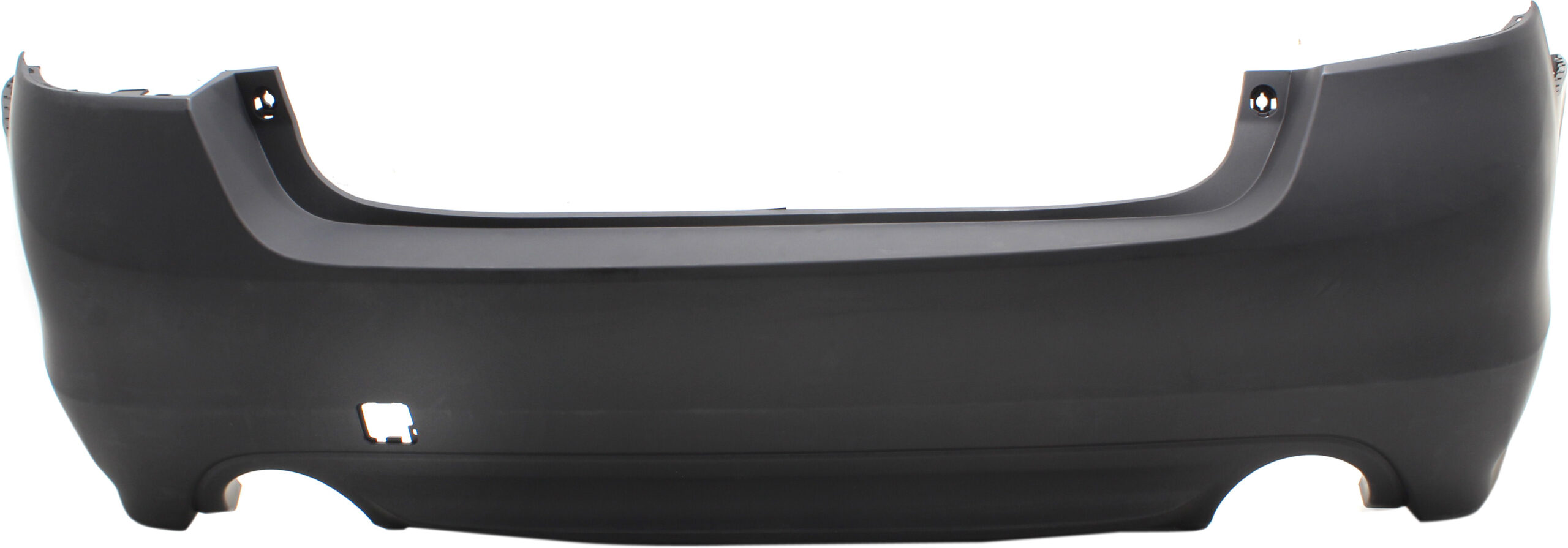 Rear Primed Bumper Cover, With Parking Aid Sensor Holes, CAPA CERTIFIED