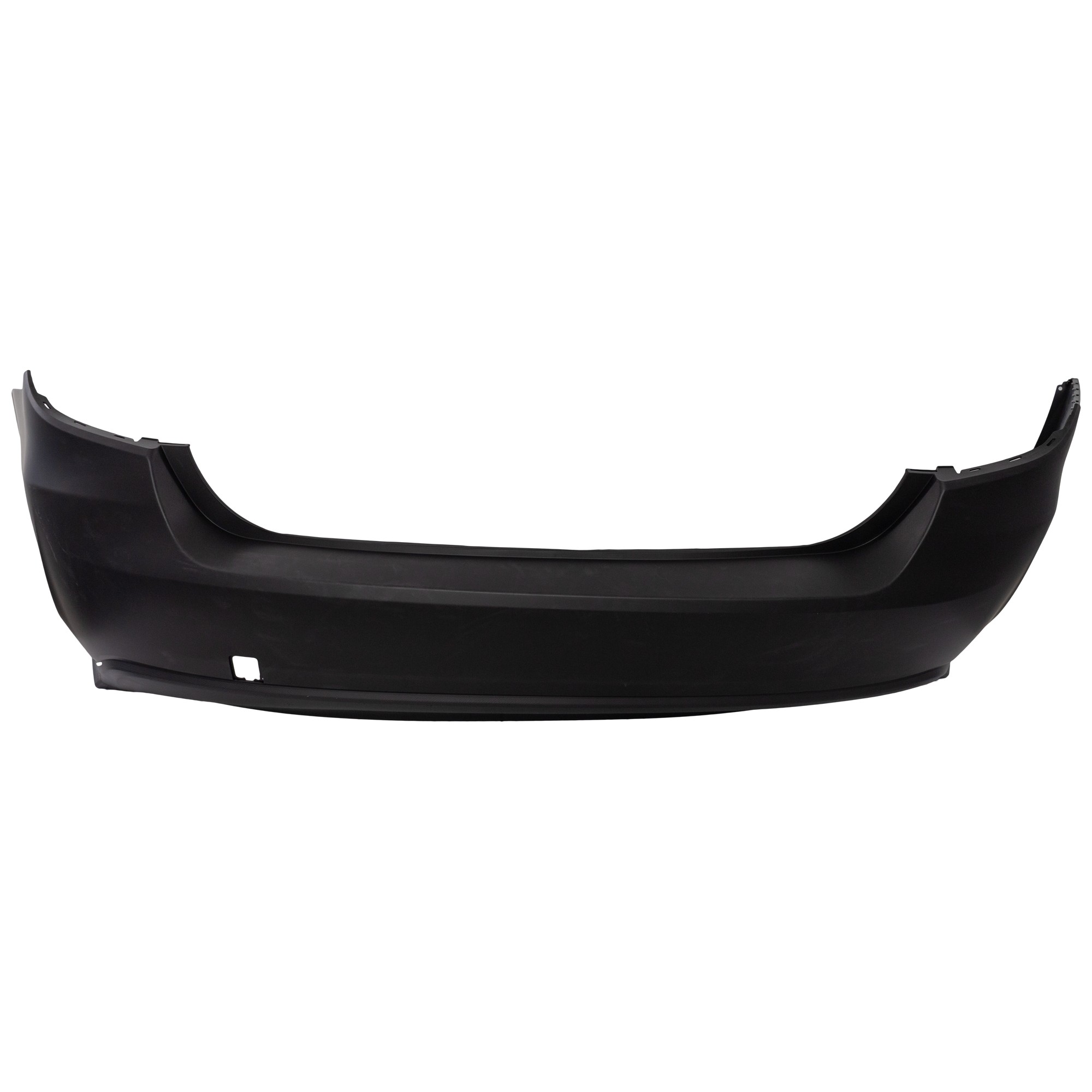 Rear Primed Bumper Cover, Without Object Sensor, CAPA Certified