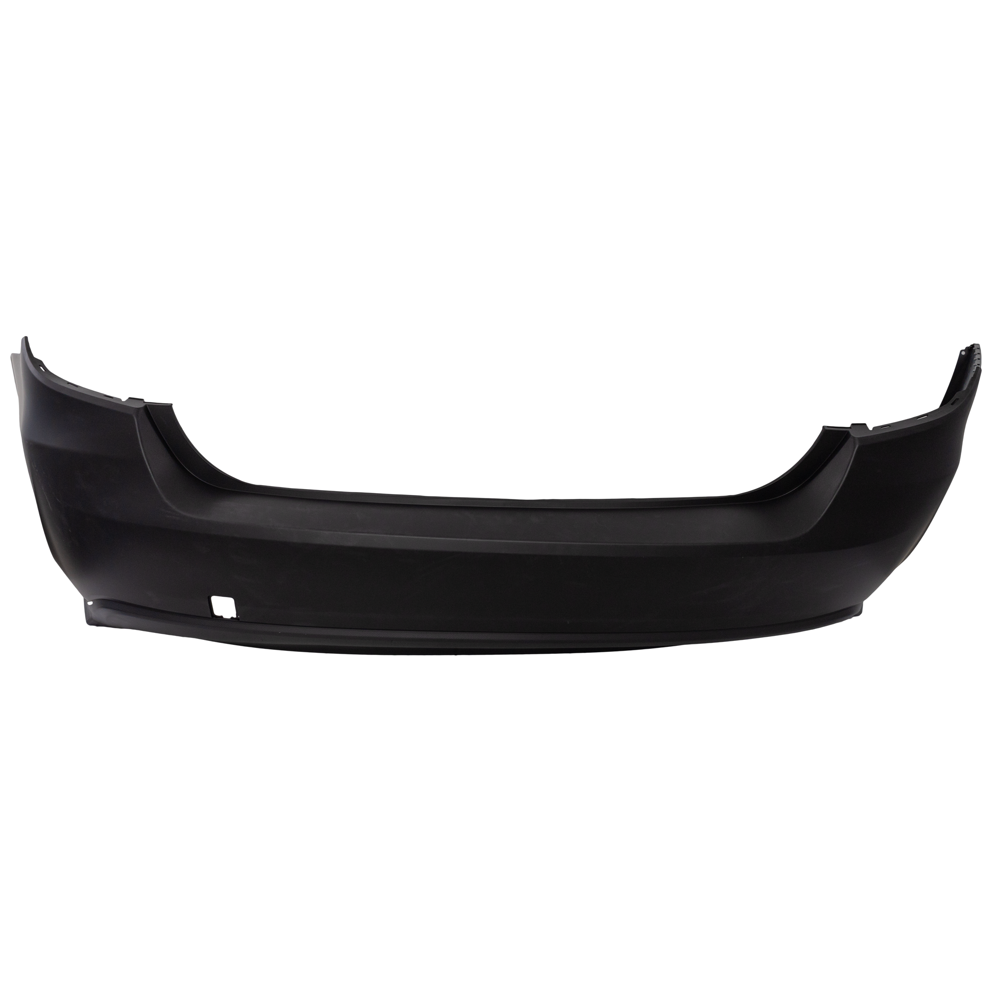 Rear Primed Bumper Cover, Without Object Sensor, CAPA Certified