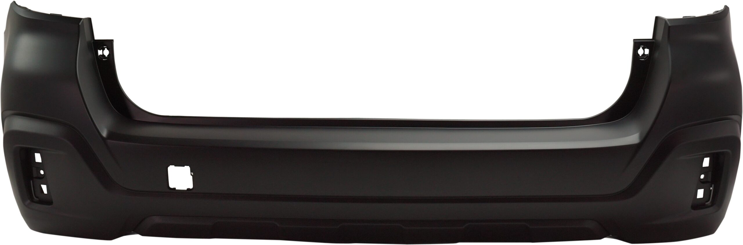 Rear Primed Bumper Cover, Without Object Sensor Hole
