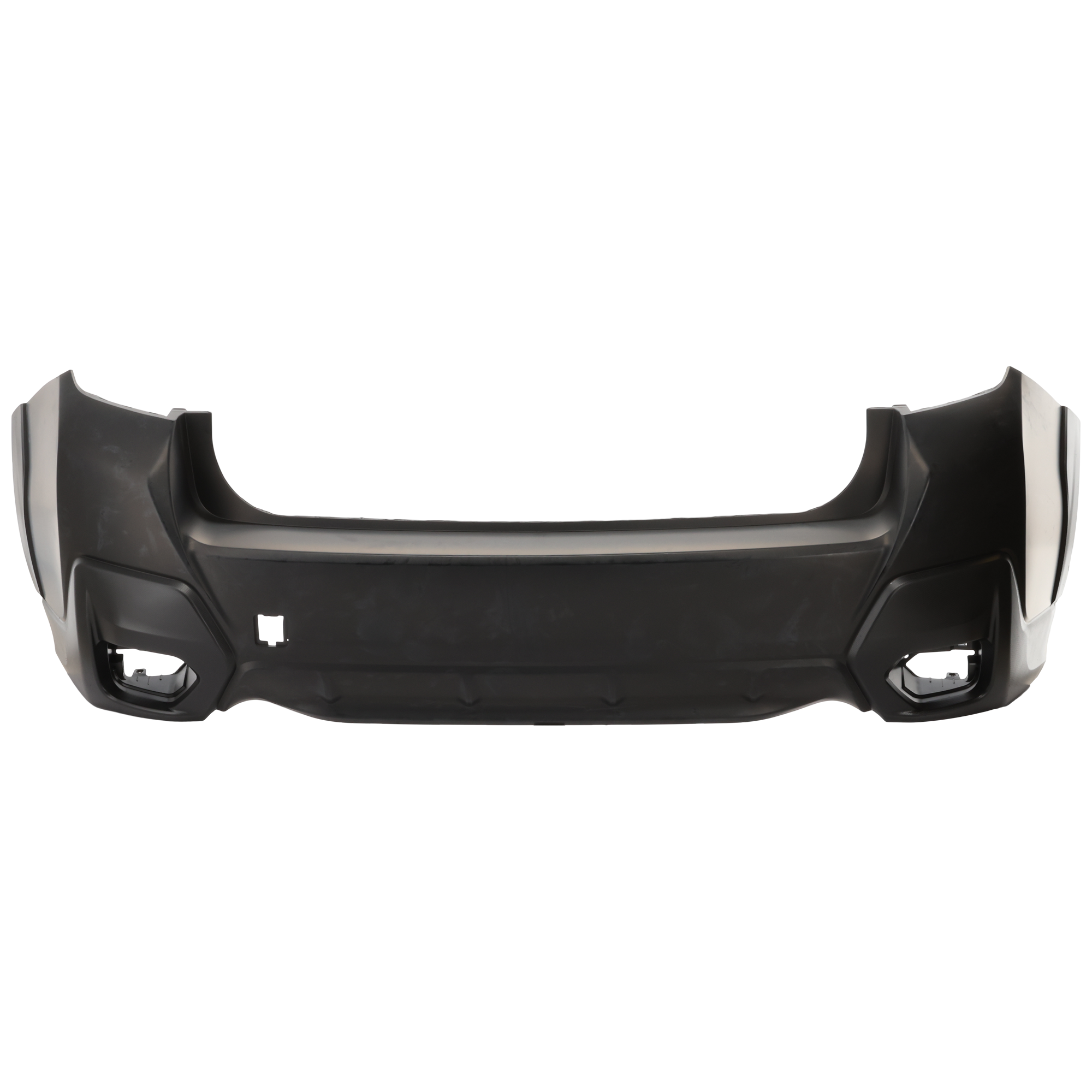 Rear Primed Bumper Cover, Without parking aid sensor holes