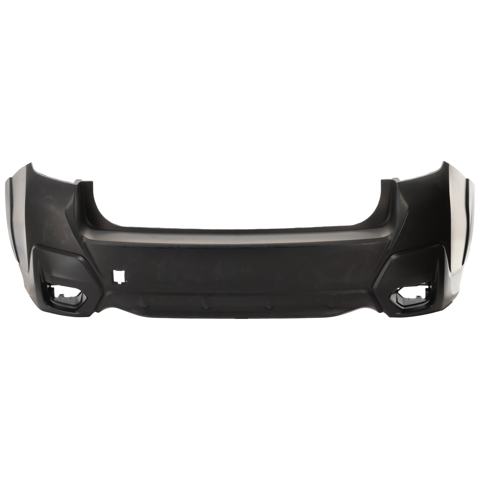 Rear Primed Bumper Cover, Without parking aid sensor holes