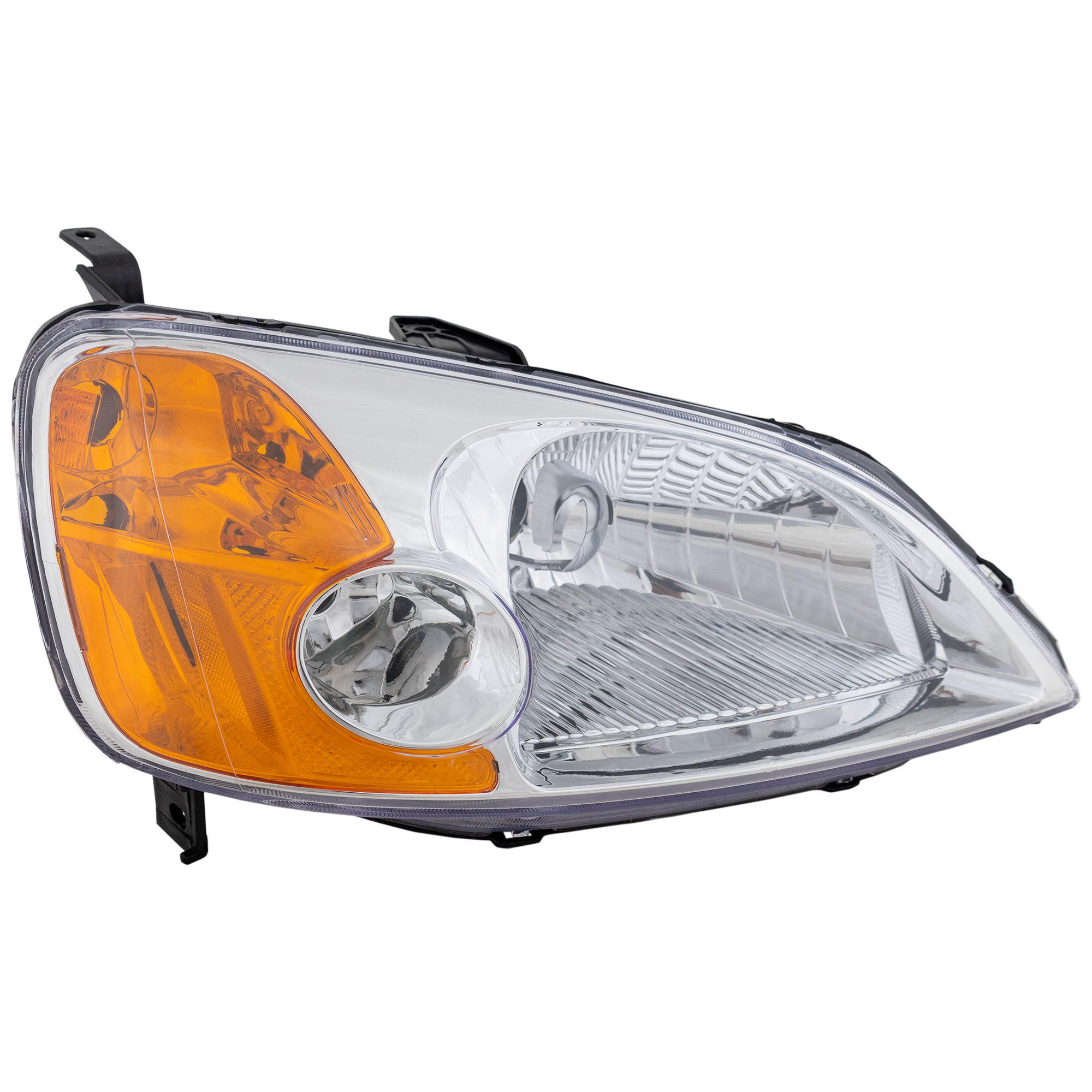 Passenger Side Halogen Headlight, Without bulb(s), OE Comparable Finish, Sedan - Image 2