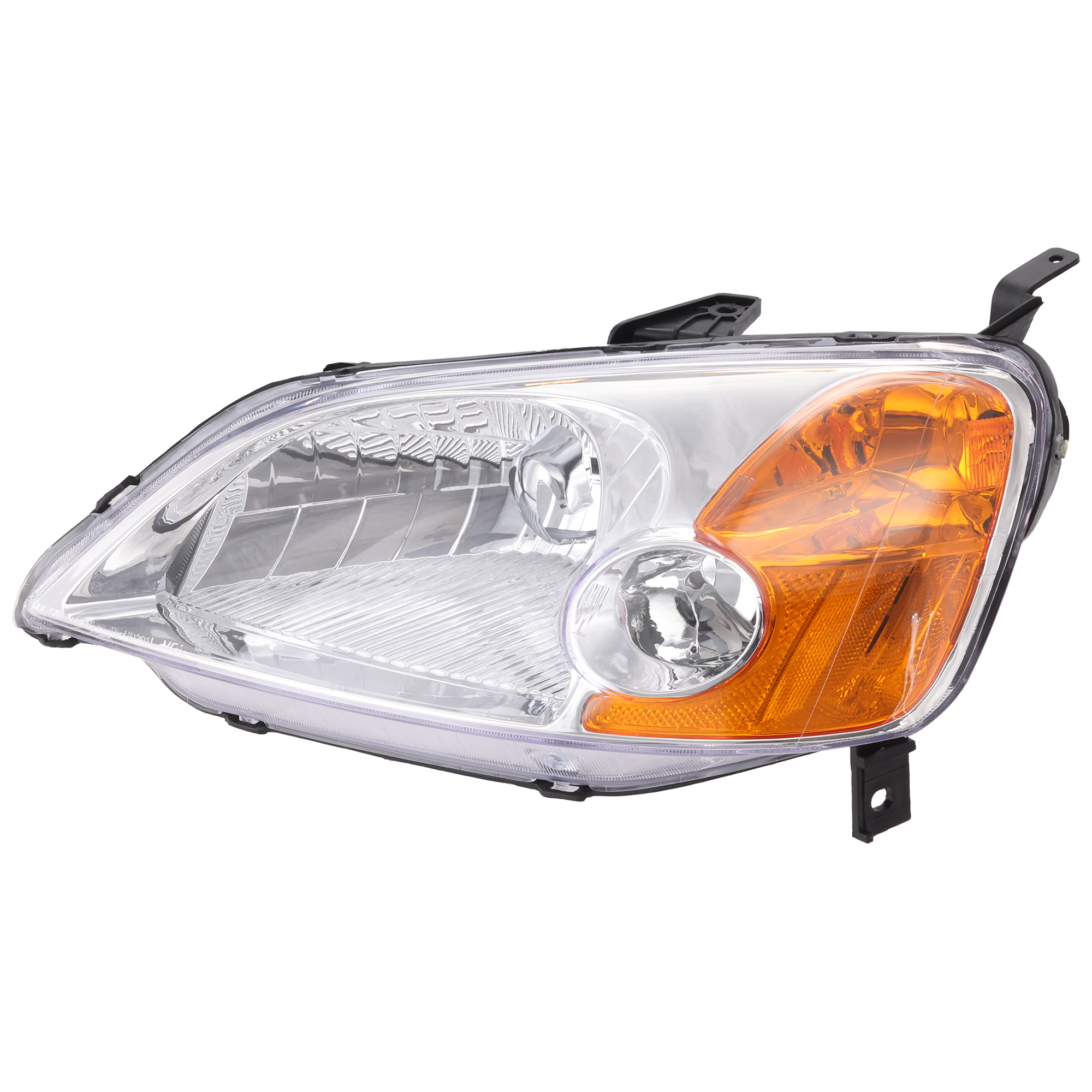 Driver Side Halogen Headlight, Without bulb(s), OE Comparable Finish, Sedan - Image 2