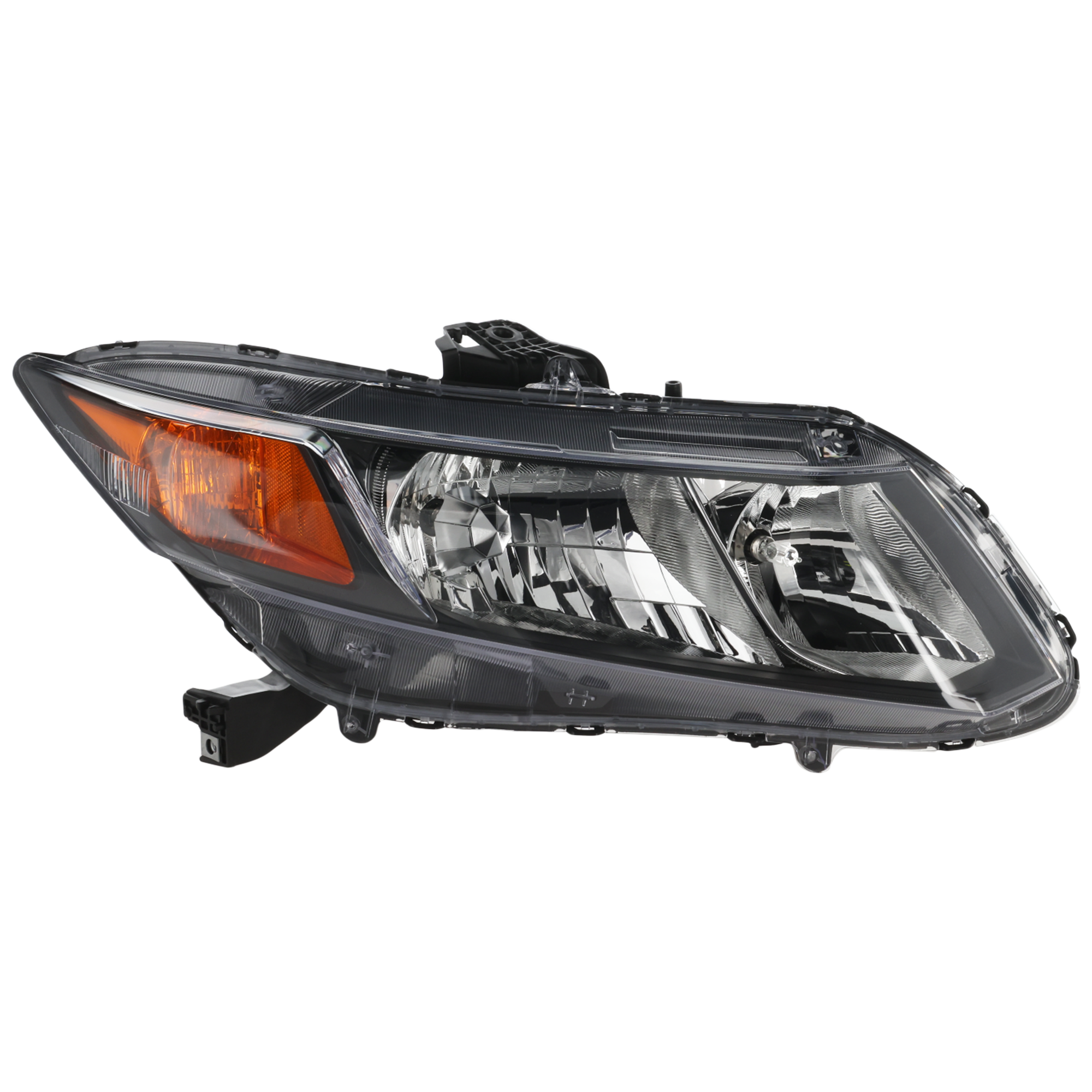 Passenger Side Headlight, with Bulb, Halogen, Coupe/Sedan (Except Hybrid Model) - Image 2
