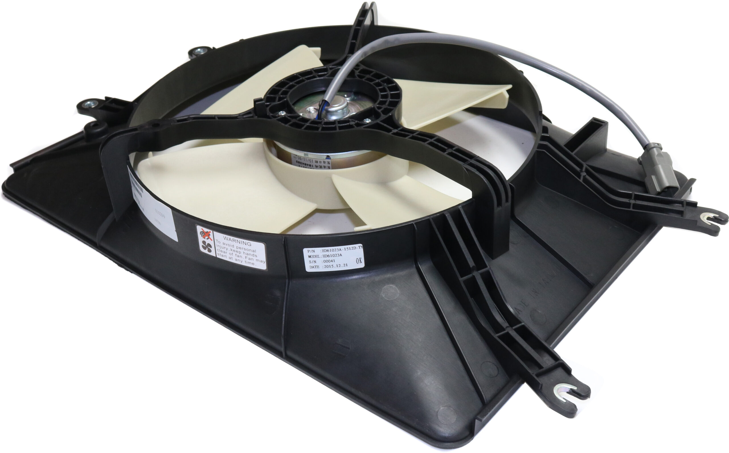 OE Replacement A/C Condenser Fan Passenger Side, 3.5L, 6Cyl, Single fan - Image 2