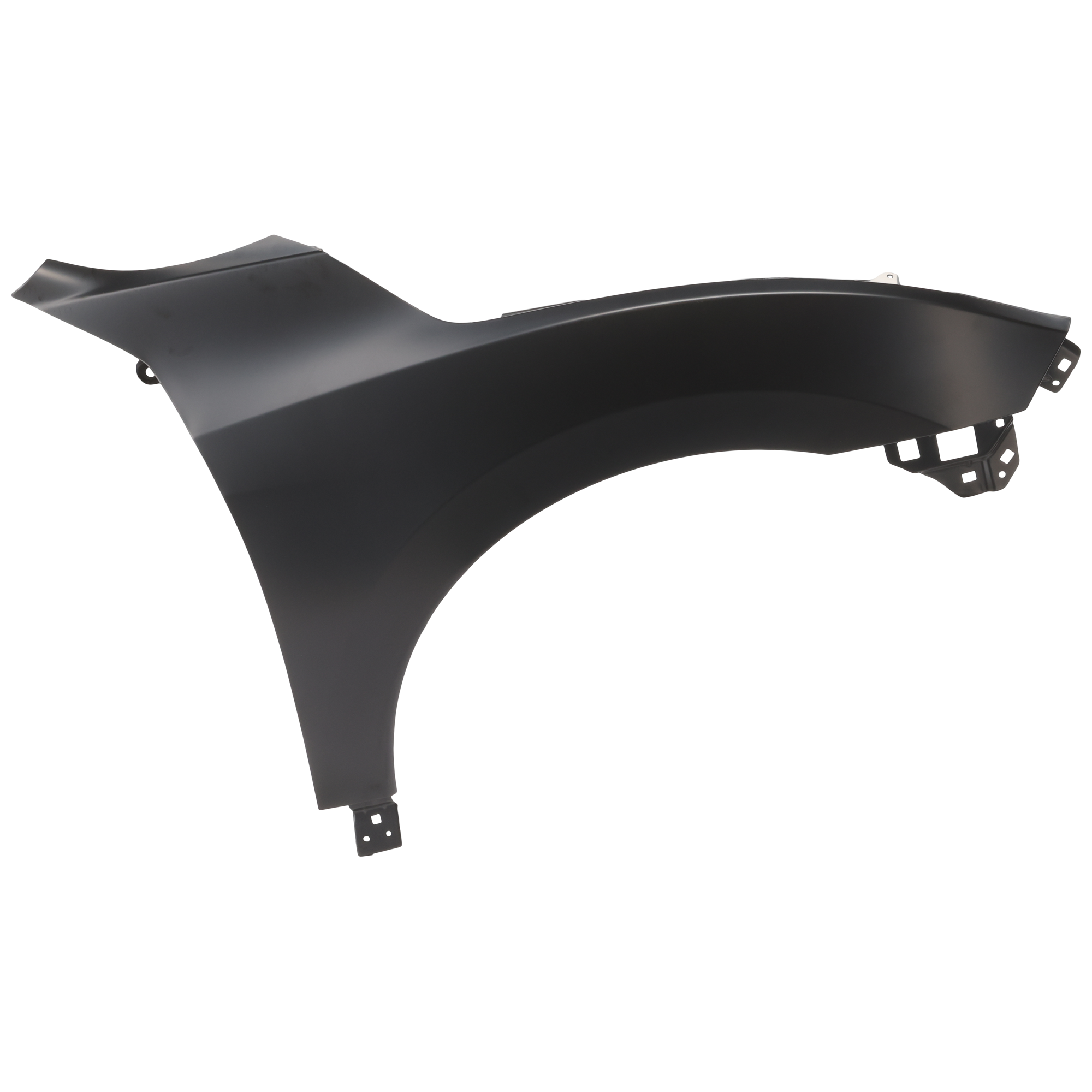 Front, Passenger Side Fender, 2-Door, Coupe/4-Door, Sedan, Without Light Hole, CAPA CERTIFIED - Image 2