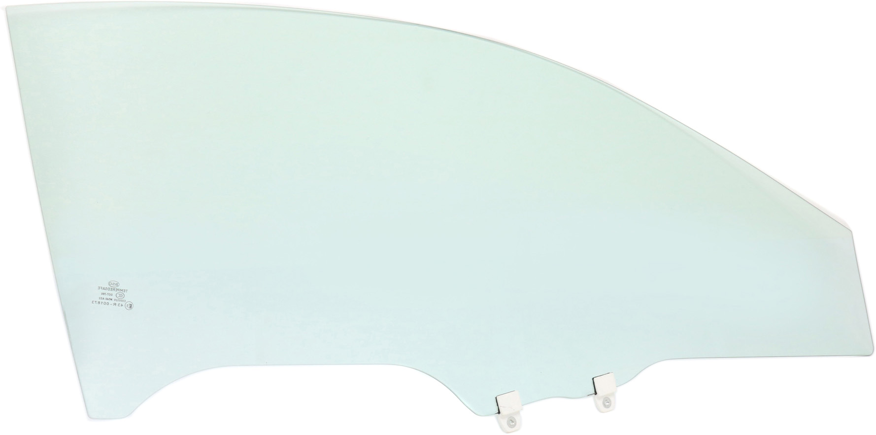 Front, Driver Side Door Glass, Green Tint, 2-Door, Coupe, Replaces NAGS No. FD22689 GTYN - Image 5