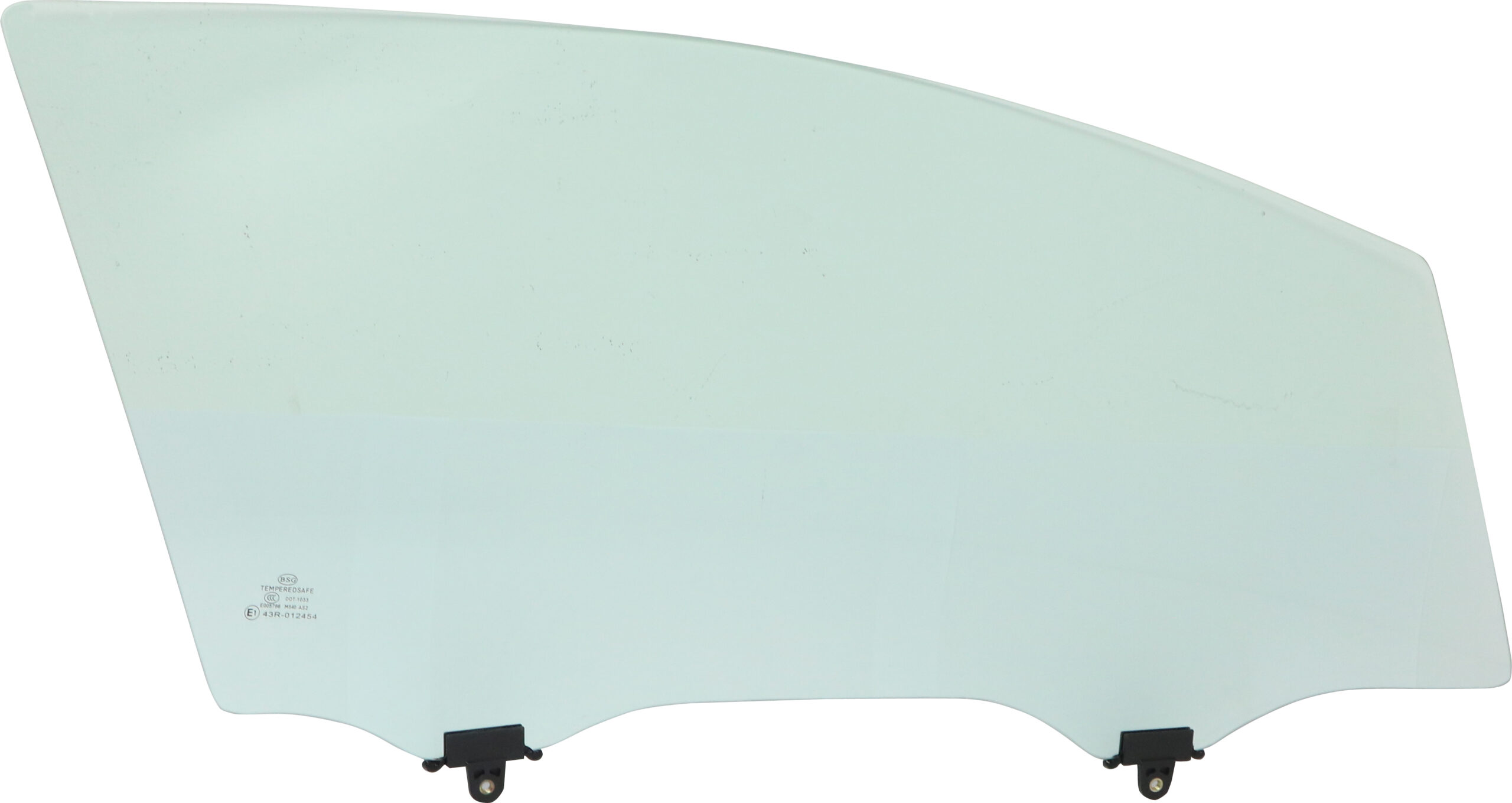 Front, Passenger Side Door Glass, Green Tint, 4-Door, Sedan, Replaces NAGS No. FD25112 GTYN