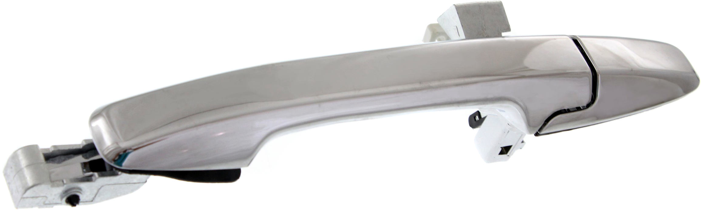 Rear, Driver Side Chrome Exterior Door Handle, Without Key Hole - Image 3